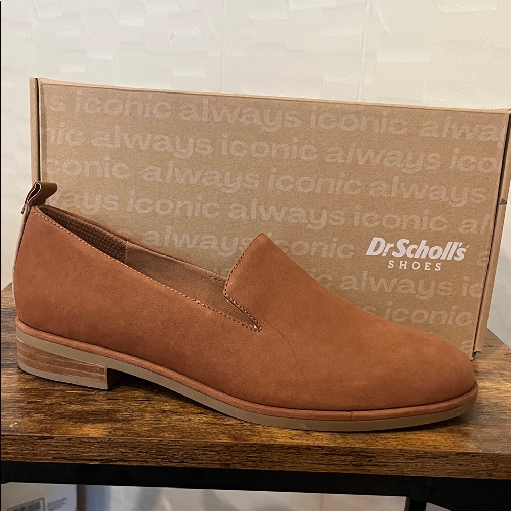 Dr. Scholl's Women's Tan Slip-On Loafers